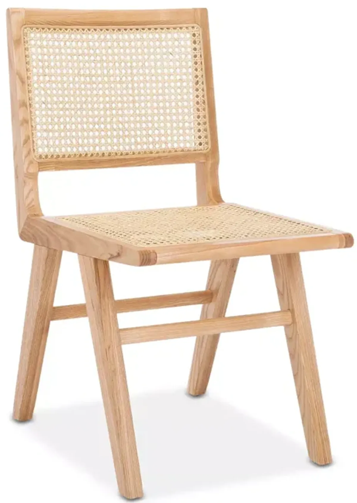 Safavieh Hattie French Cane Dining Chairs, Set of 2, Natural