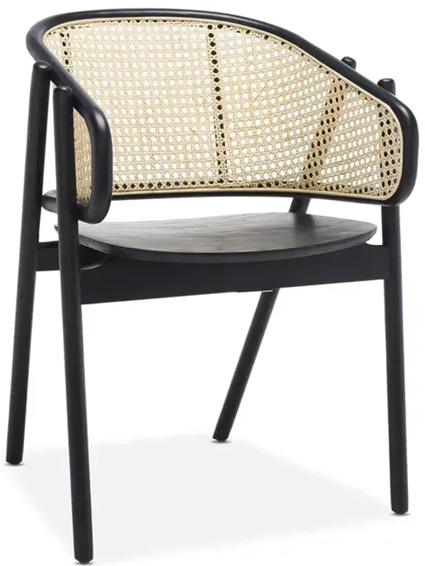 Safavieh Emmy Rattan Back Dining Chair