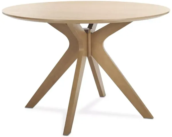 Safavieh Carolee 46" Round Dining Table, Natural
