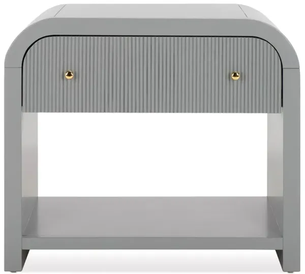 Safavieh Liabella 1 Drawer Curved Nightstand