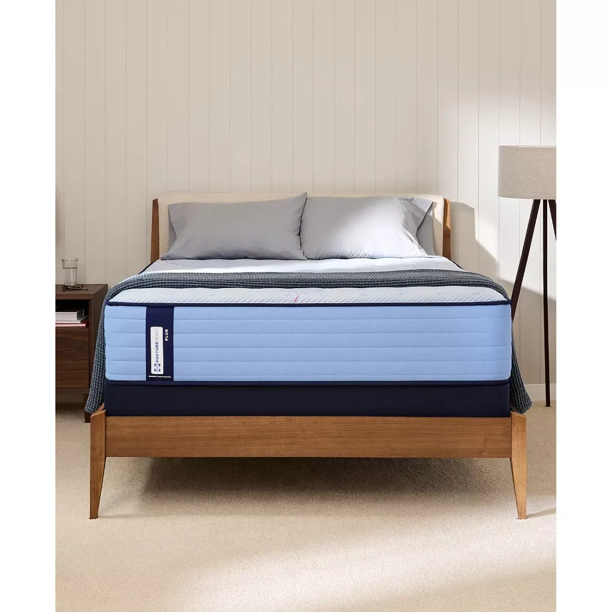 Sealy Posturepedic Plainfield Ultra Firm Tight Top  King Mattress & Box Spring Set, Low Profile