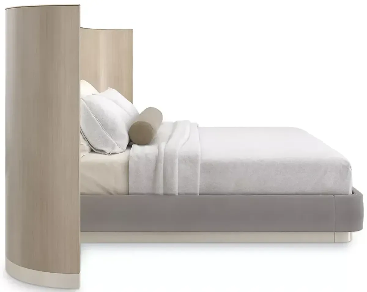 Caracole Dream Chaser King Bed with Wings 