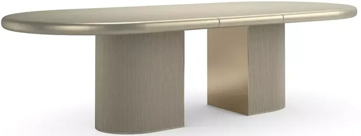 Caracole Love Dining Table, Oracle Gold