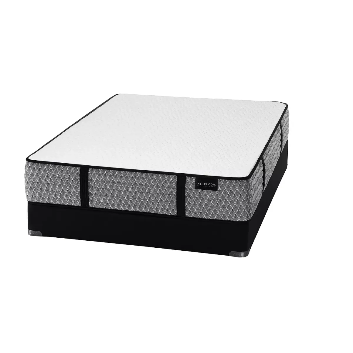 Aireloom Bel-Air Hybrid Griffith Firm Mattress & Low Profile Box Spring Set, Queen - Exclusive