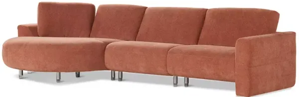 Giuseppe Nicoletti 3 Piece Power Reclining Otranto Sectional