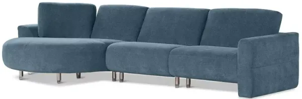 Giuseppe Nicoletti 3 Piece Power Reclining Otranto Sectional