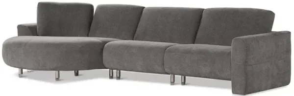 Giuseppe Nicoletti 3 Piece Power Reclining Otranto Sectional