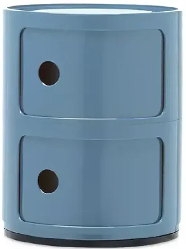 Kartell Componibili Colors 2 Tier Storage Tower