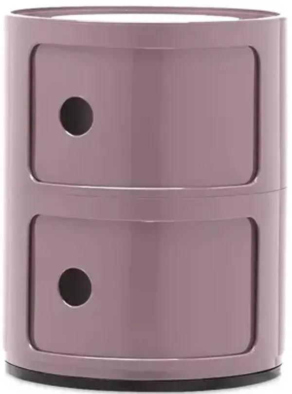 Kartell Componibili Colors 2 Tier Storage Tower