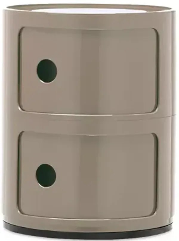 Kartell Componibili Colors 2 Tier Storage Tower