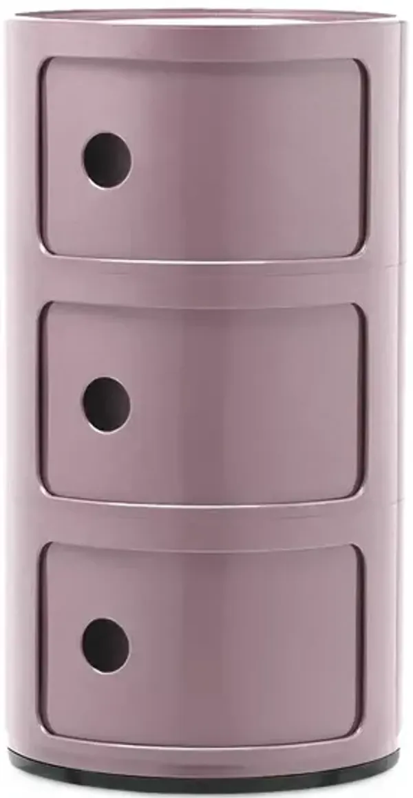 Kartell Componibili Colors 3 Tier Storage Tower