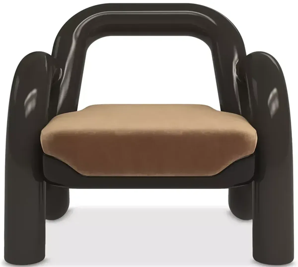 Caracole Gelee Accent Chair, Chocolate