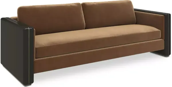 Caracole Gelee Sofa, Chocolate