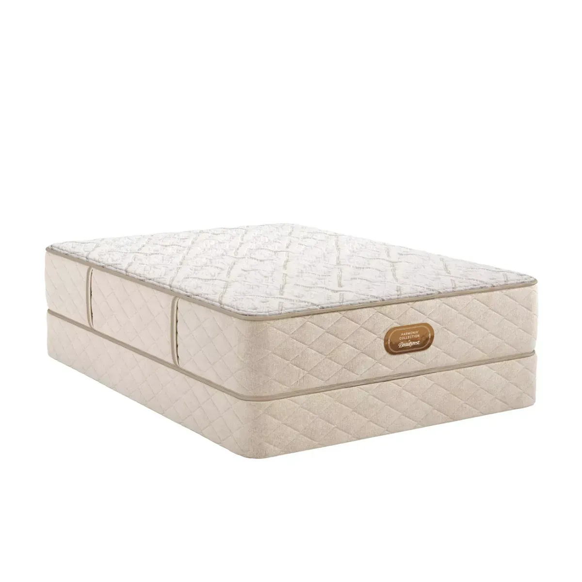 Beautyrest Harmonia Tessari Extra Firm Twin XL Mattress Set, Low Profile