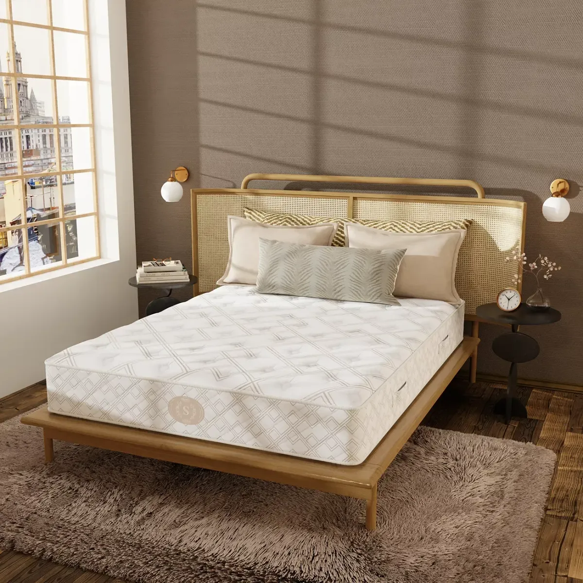 Shifman Metropolitan Crosby Firm Full Mattress - Exclusive