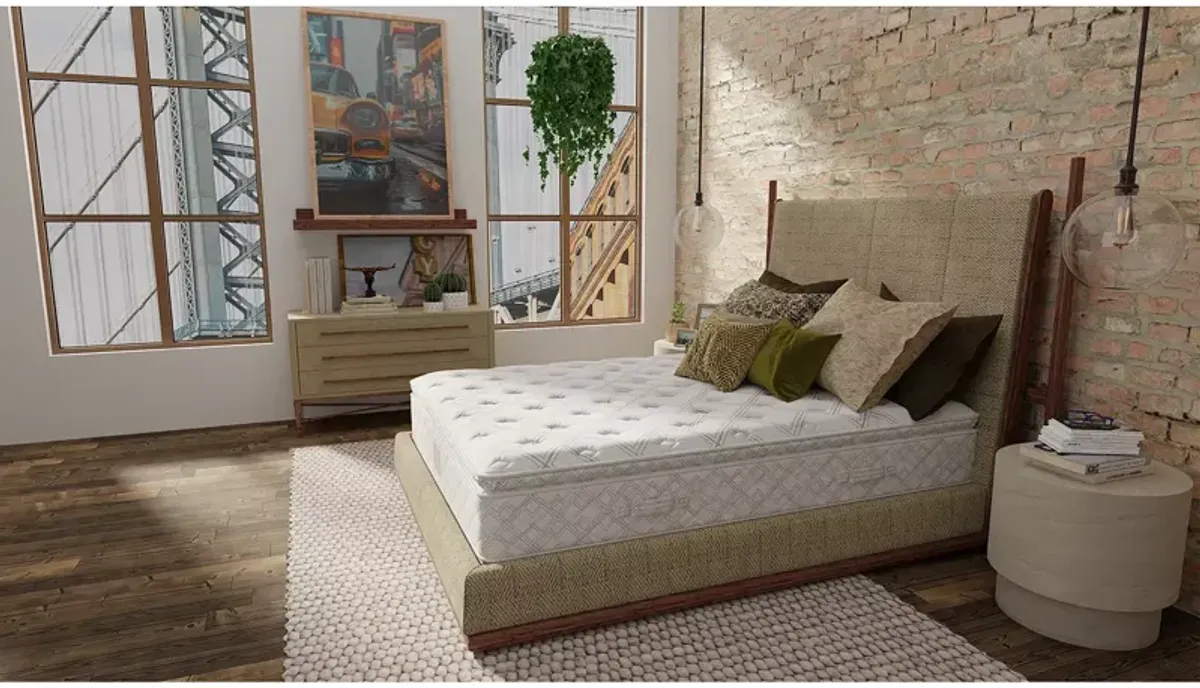 Shifman Metropolitan Brenner Plush Pillow Top Queen Mattress - Exclusive