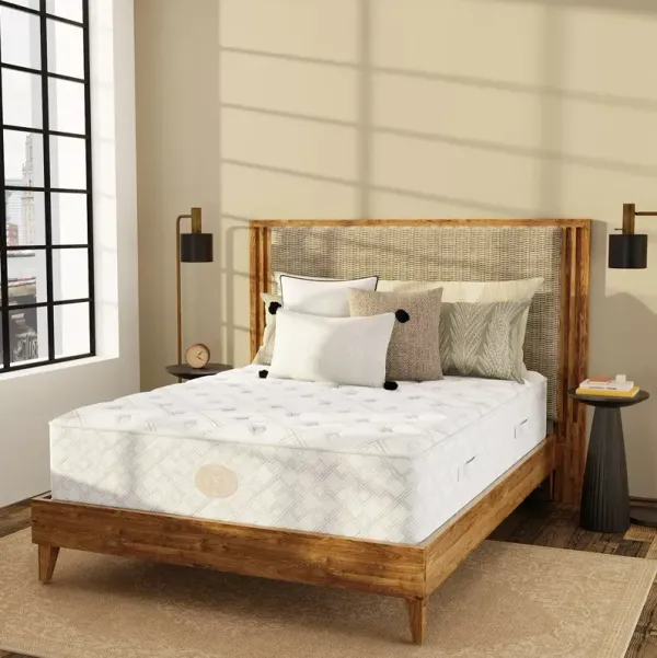 Shifman Metropolitan Parker Extra Firm Full Mattress Set, Low Profile