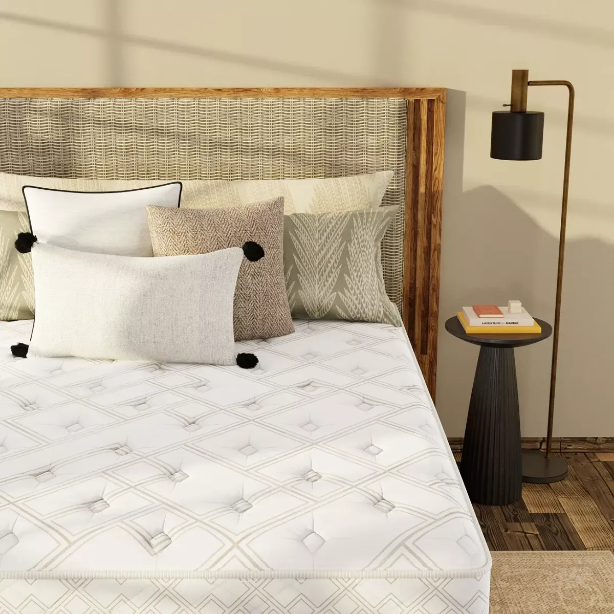 Shifman Metropolitan Parker Extra Firm California King Mattress Set