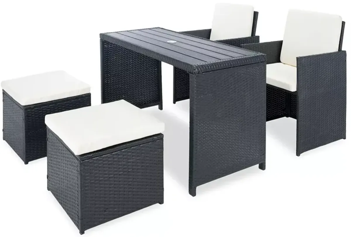 SAFAVIEH Dranda 5-Piece Outdoor Dining Set