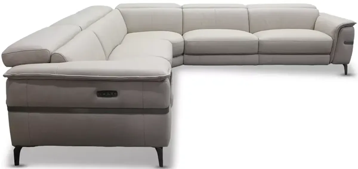 Bloomingdale's Mariono 5 Piece Motion Power Recline Sectional Sofa