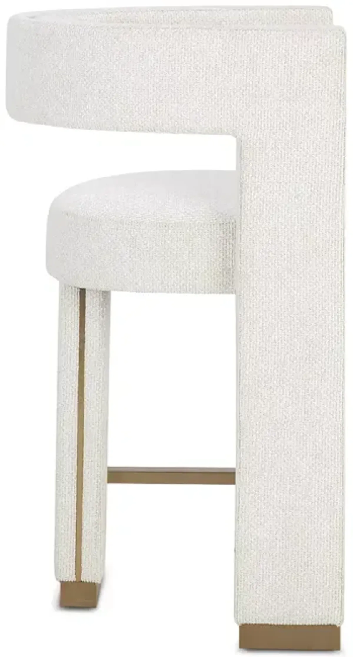 SUNPAN Adamina Counter Stool, Rhea Light Barley