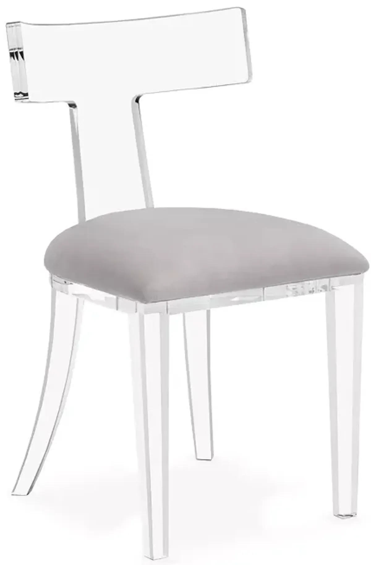Interlude Home Tristan Acrylic Klismos Chair