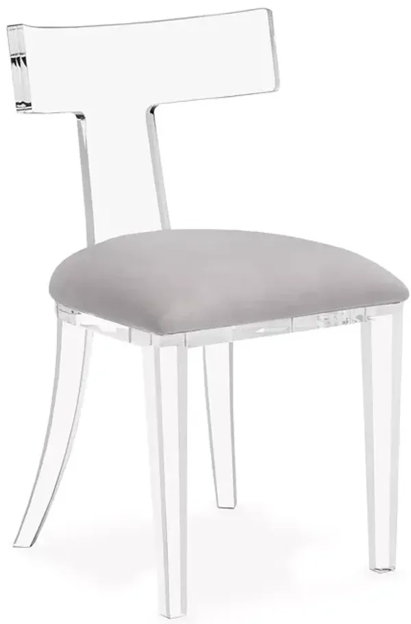 Interlude Home Tristan Acrylic Klismos Chair