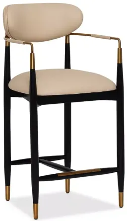 matte black/satin brass/cream latte color