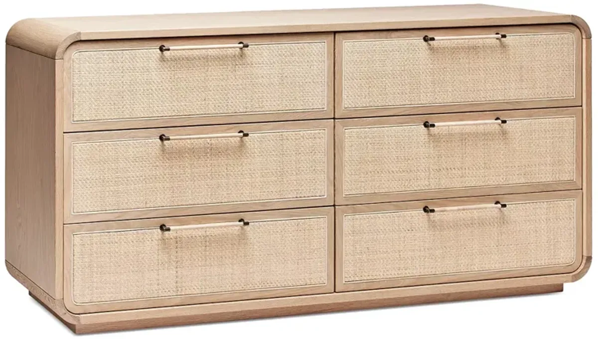 Interlude Home Marsh 6 Drawer Chest