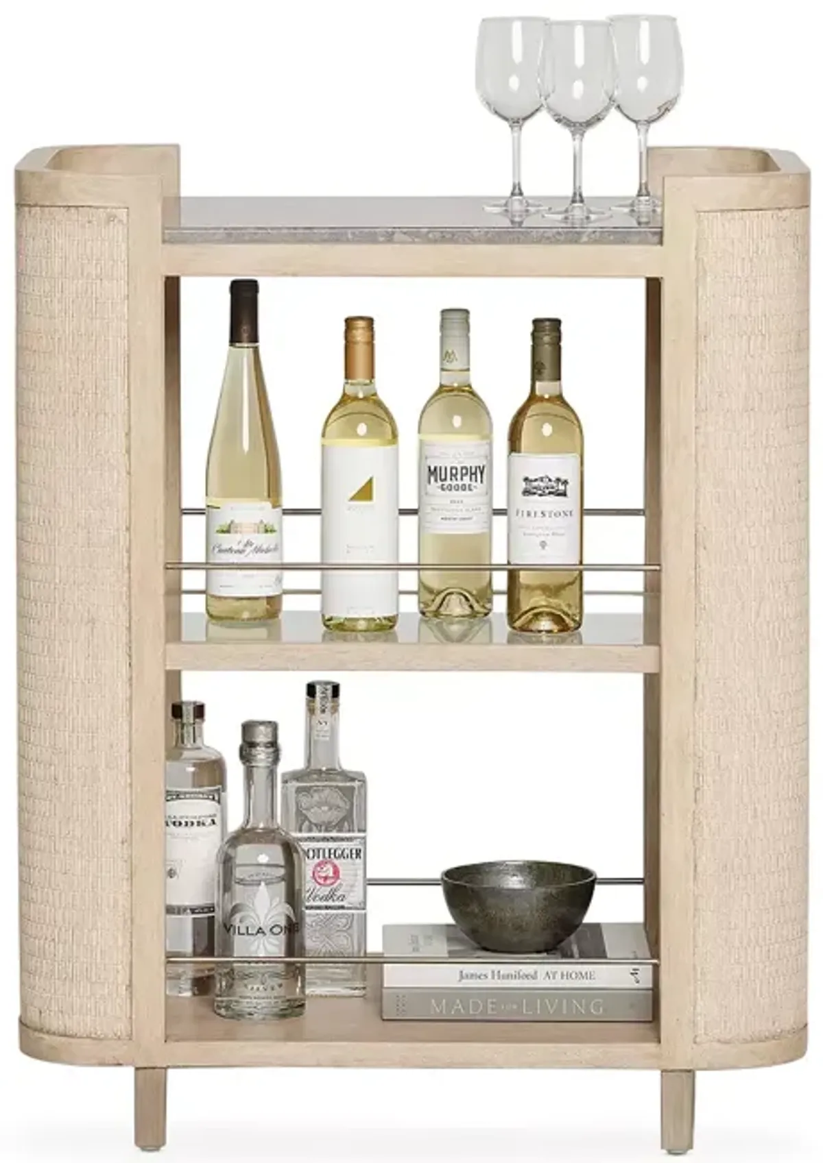 Interlude Home Harperly Bar Cart