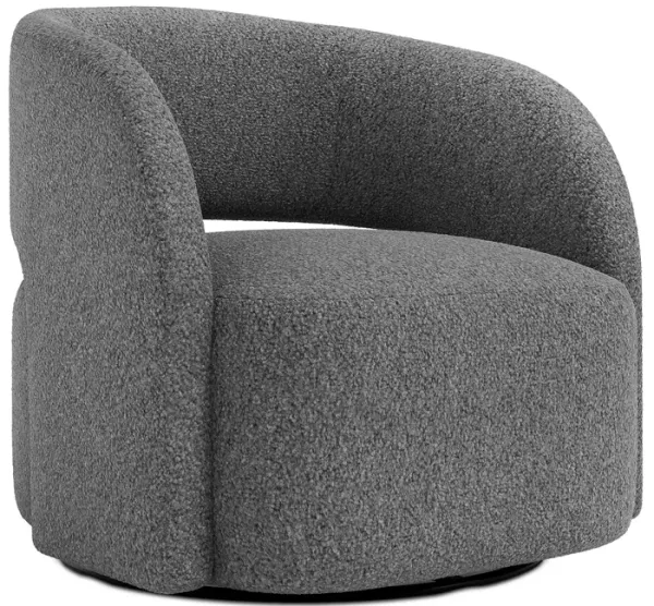 Bernhardt Chino Fabric Swivel Chair