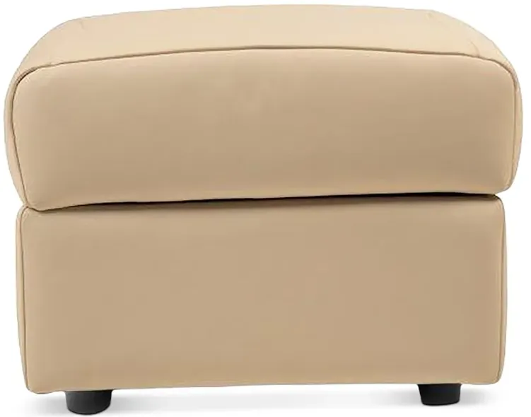 Noto Leather Ottoman