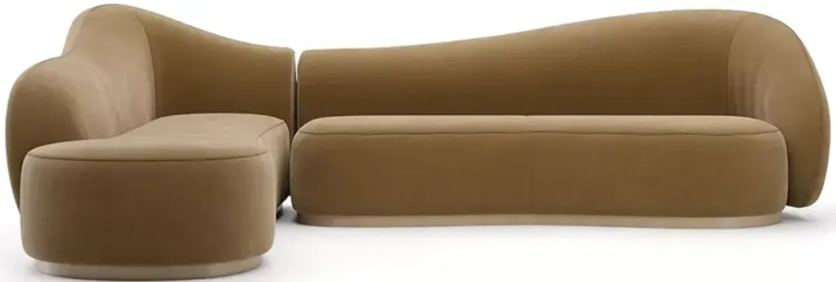 Caracole Kalahari 2 Piece Sectional Sofa, Right Arm Facing