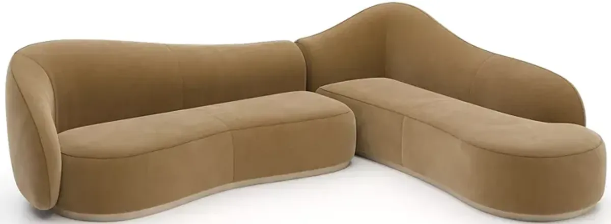 Caracole Kalahari 2 Piece Sectional Sofa, Right Arm Facing