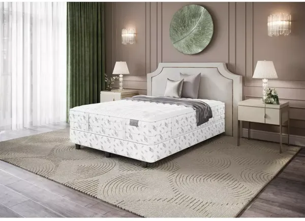 Kluft Crown Latex Opal Extra Firm Split California King Mattress Set with 2.25" Box Spring - Exclusive