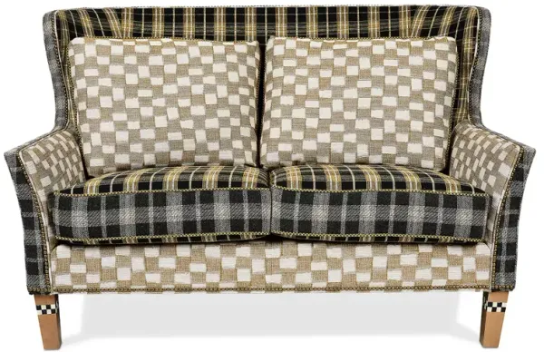 MacKenzie-Childs Mad for Plaid Loveseat