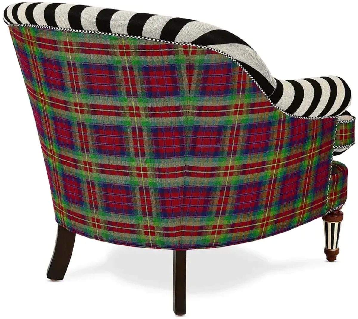 MacKenzie-Childs On Wall Street Accent Chair