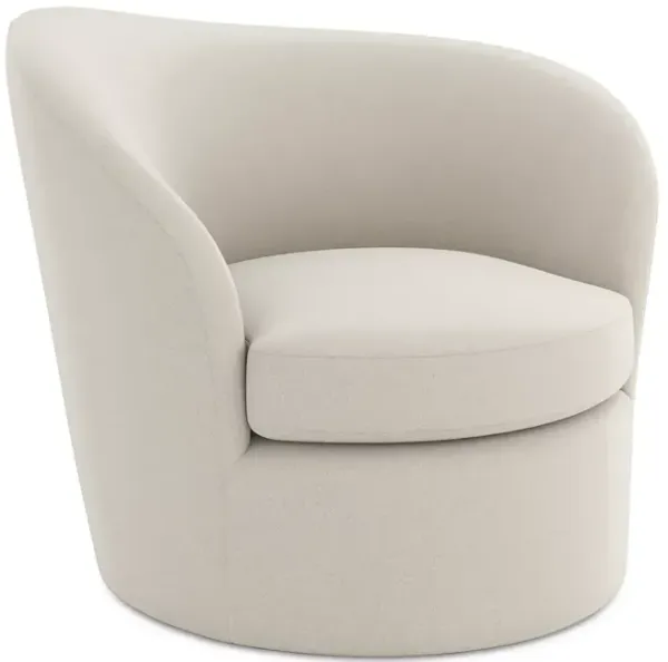Caracole Quasi Right Arm Facing Swivel Chair