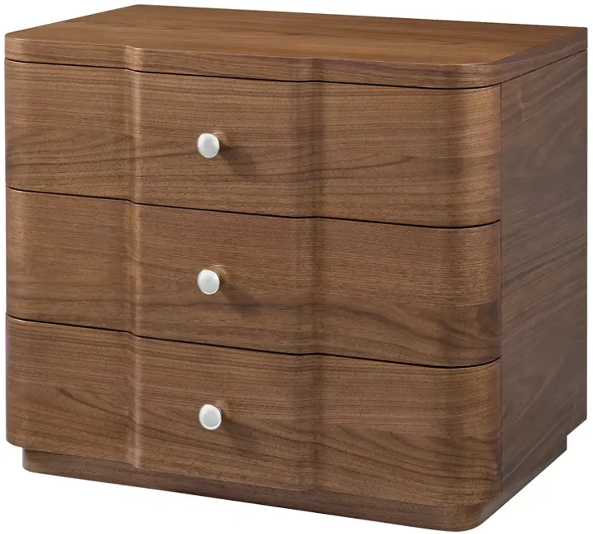Theodore Alexander Coronet Walnut Nightstand