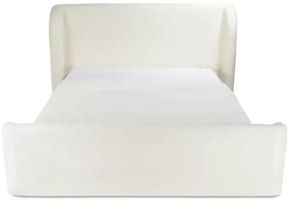 MOE'S HOME COLLECTION Sophia King Storage Bed, Cream