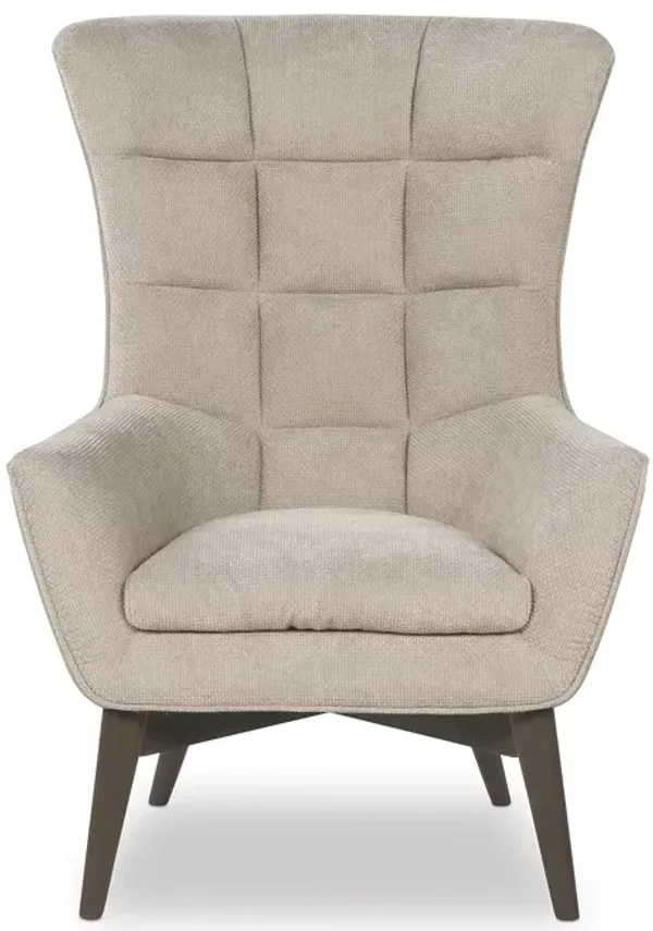 Giuseppe Nicoletti Florence Leather and Fabric Chair