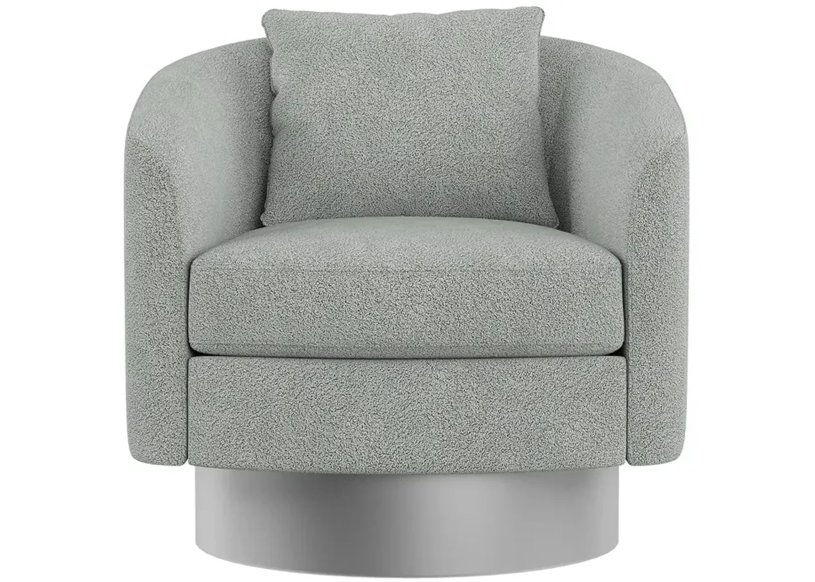 Bernhardt Camino Metallic Base Swivel Chair