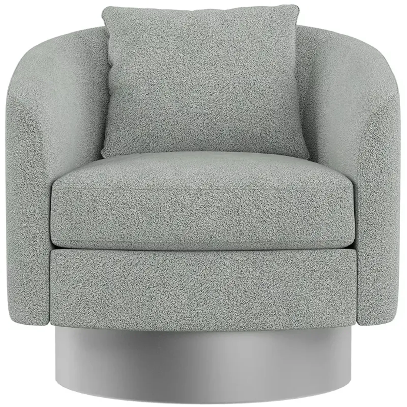 Bernhardt Camino Metallic Base Swivel Chair