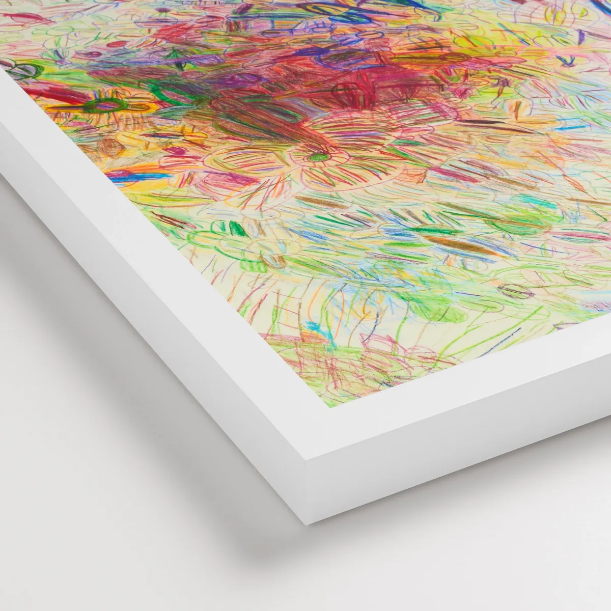 NIAD + Blu Dot "Untitled" (Multicolored Color Pencil)