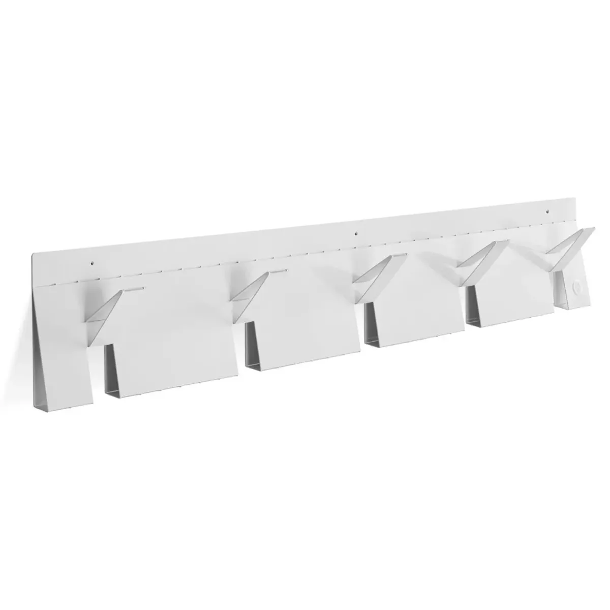 2D:3D Coat Rack