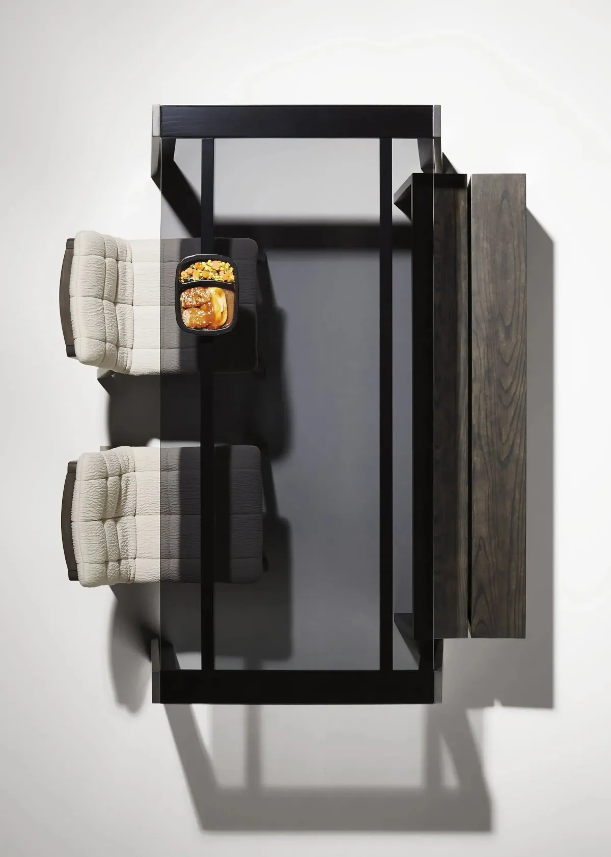 Amicable Split 60" Bench