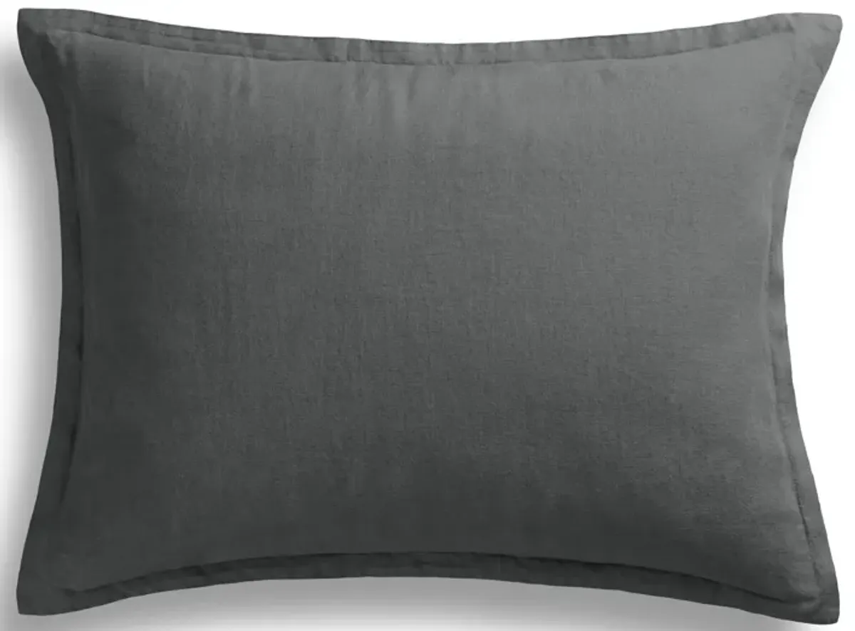 Blu Dot Stone Washed Linen Duvet Set