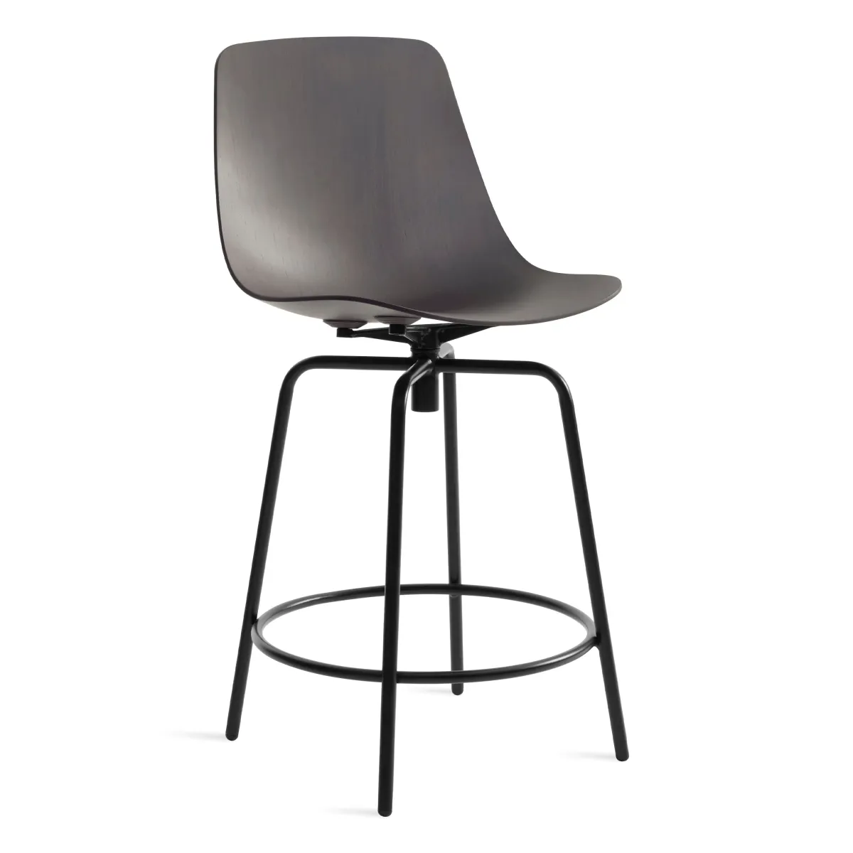 Clean Cut Swivel Stool