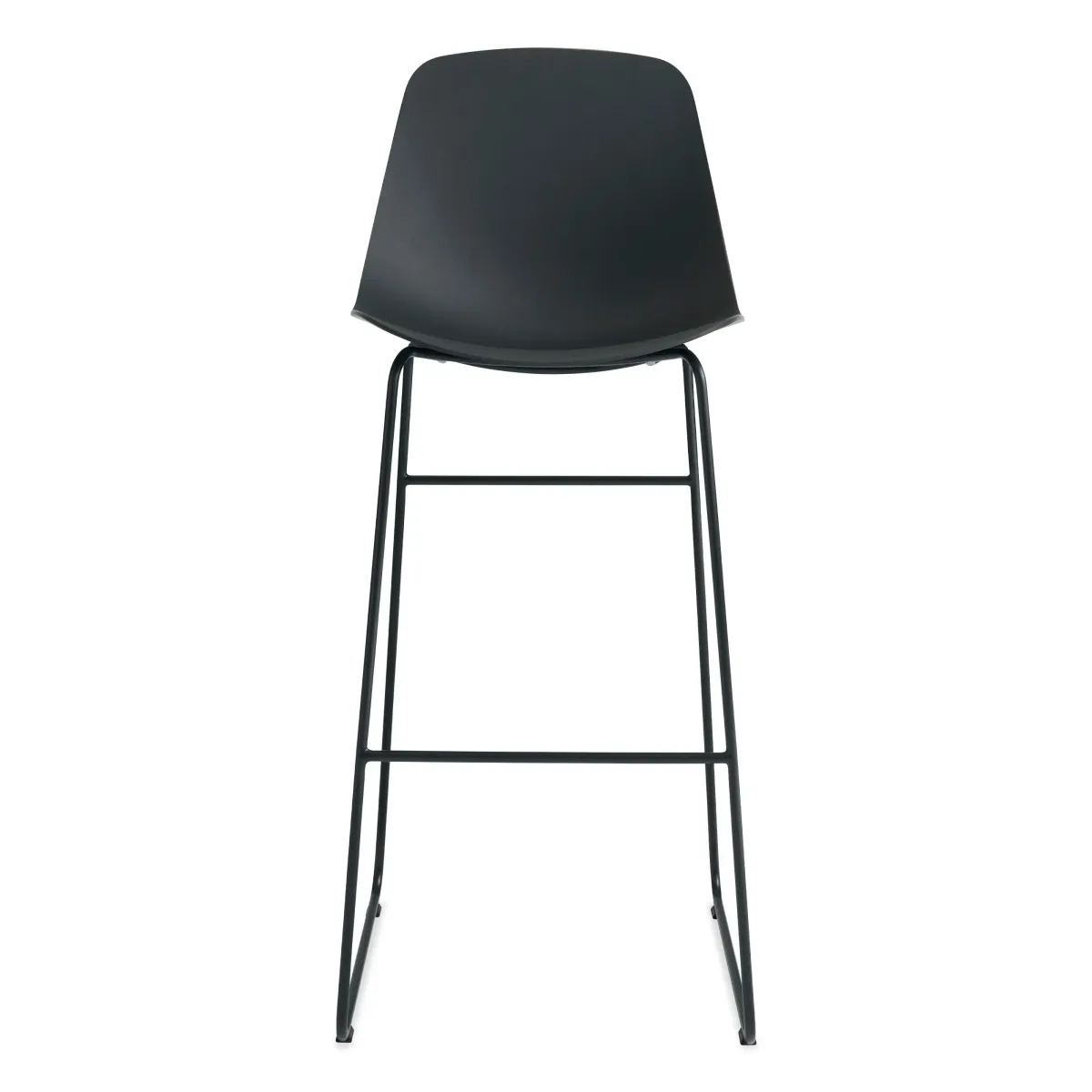 Clean Cut Barstool with Sled Leg
