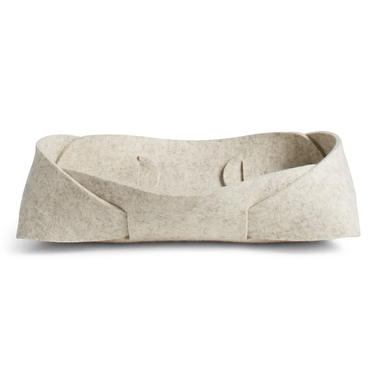 Double Tuck Small Felt Basket